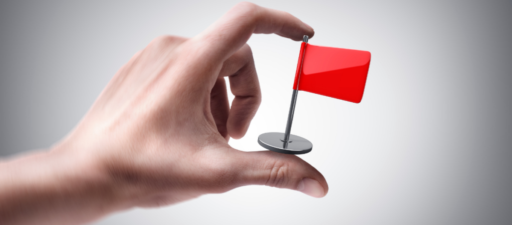 Red flag en entretien